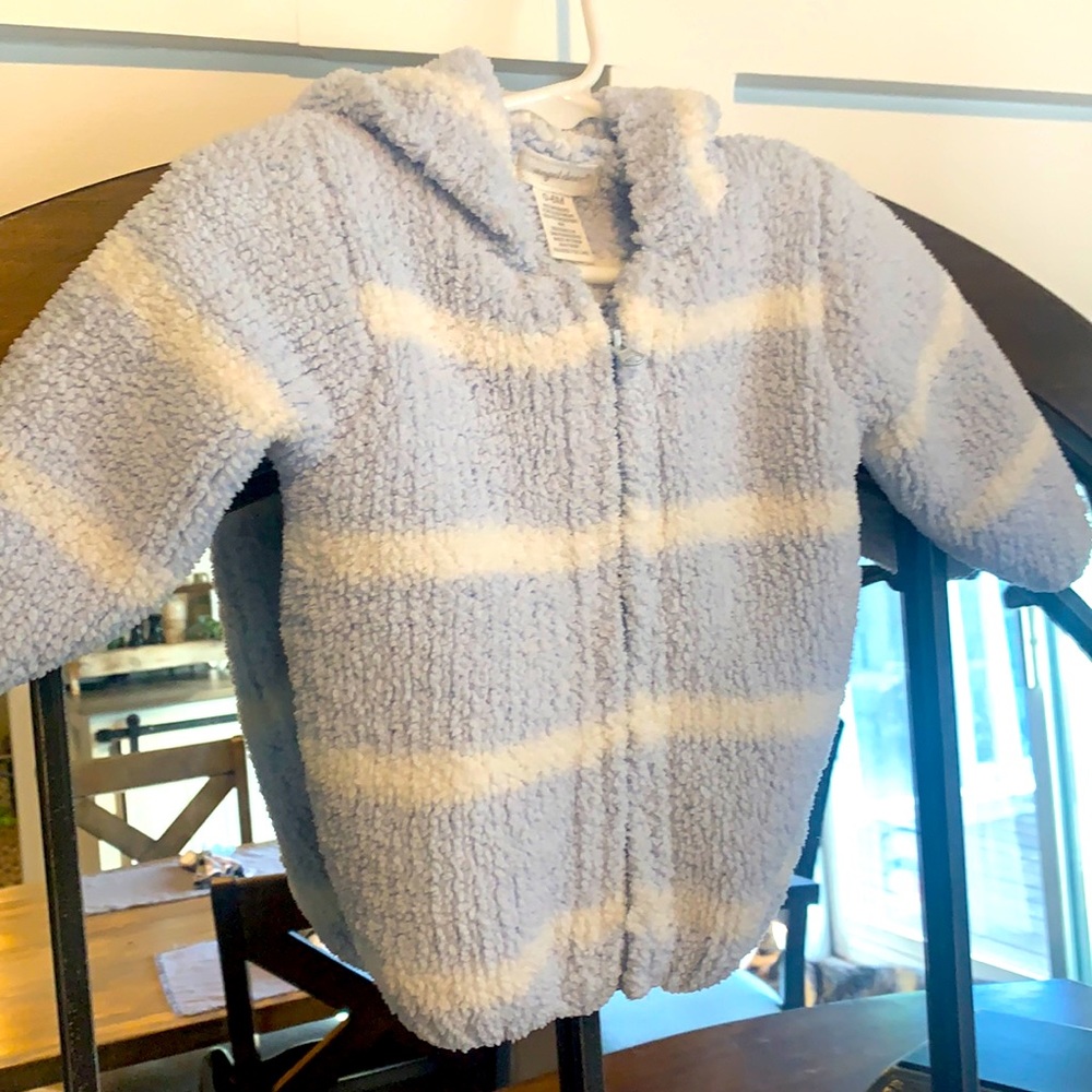 Unisex baby fuzzy winter zip!